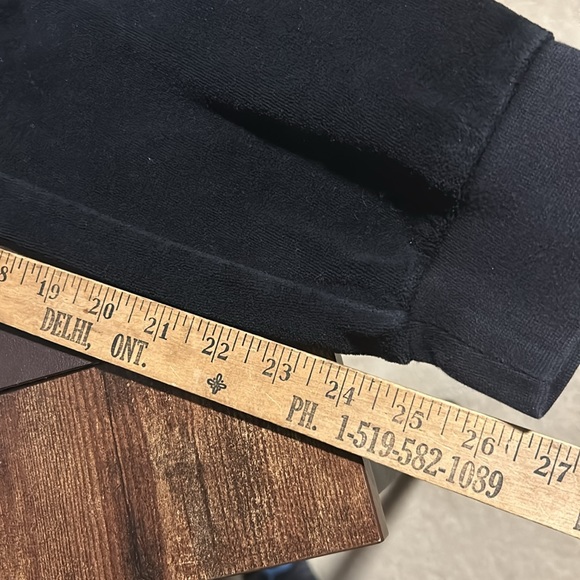 JUICY COUTURE blk velour jogging sweat pants S - Picture 8 of 10